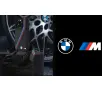 Etui BMW M Edition Carbon Tricolor Lines & Strap do iPhone 16 Pro Max Czarny