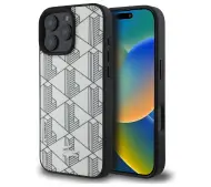 Lacoste Mono Farine MagSafe do iPhone 16 Pro Max Szary