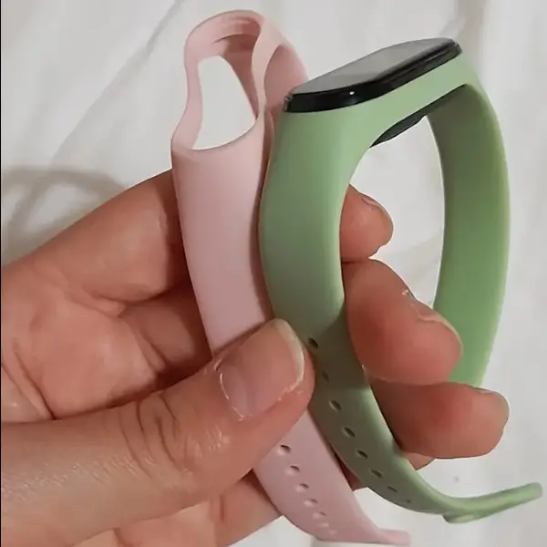 Pasek Beline Simple do Mi Band 9/8 Różowy
