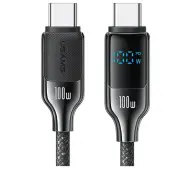 USAMS USB-C do USB-C 100W 1,2m Czarny