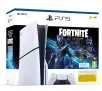 Konsola Sony PlayStation 5 Slim D Chassis (PS5) 1TB z napędem Fortnite Cobalt + Dodatkowy Pad Czerwony