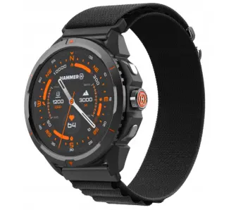 Smartwatch myPhone Watch 2 Czarno-pomarańczowy