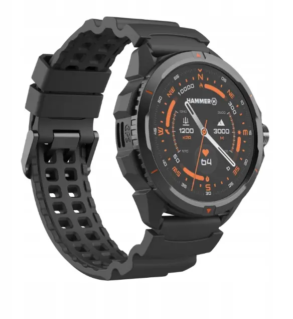 Smartwatch myPhone Watch 2 Czarno-pomarańczowy