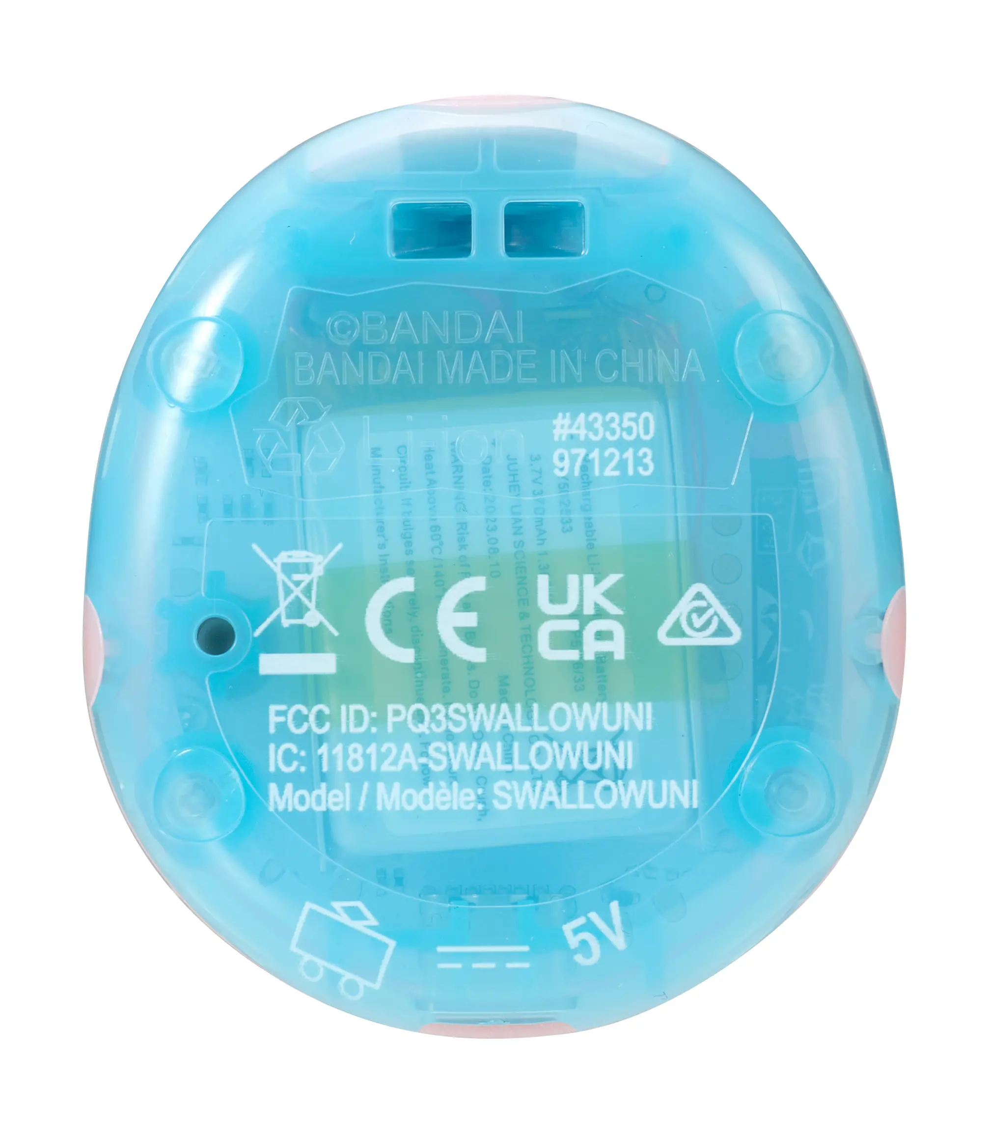 Bandai Tamagotchi Uni Angel Festival 43355, Konsola przenośna