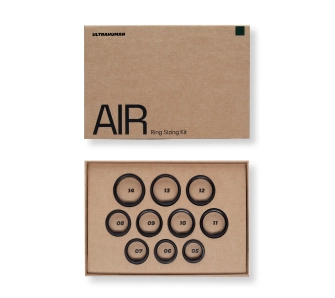 Zestaw do doboru rozmiaru Ultrahuman do Ring Air
