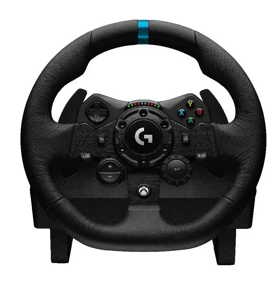 Kierownica Logitech G923 z pedałami do Xbox Series X/S, Xbox One, PC Force Feedback + skrzynia biegów Driving Force Shifter
