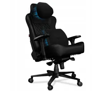 Fotel Yumisu 2052 Magnetic Biurowy do 180kg Skóra ECO Czarny