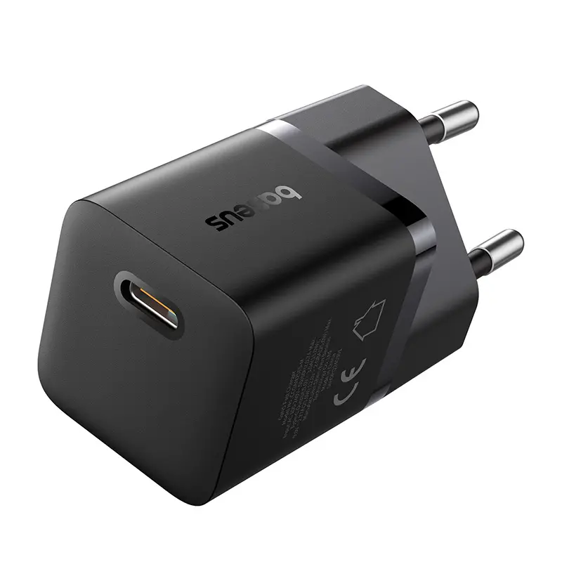 Ładowarka sieciowa Baseus GaN5 mini 1C 25W Czarny