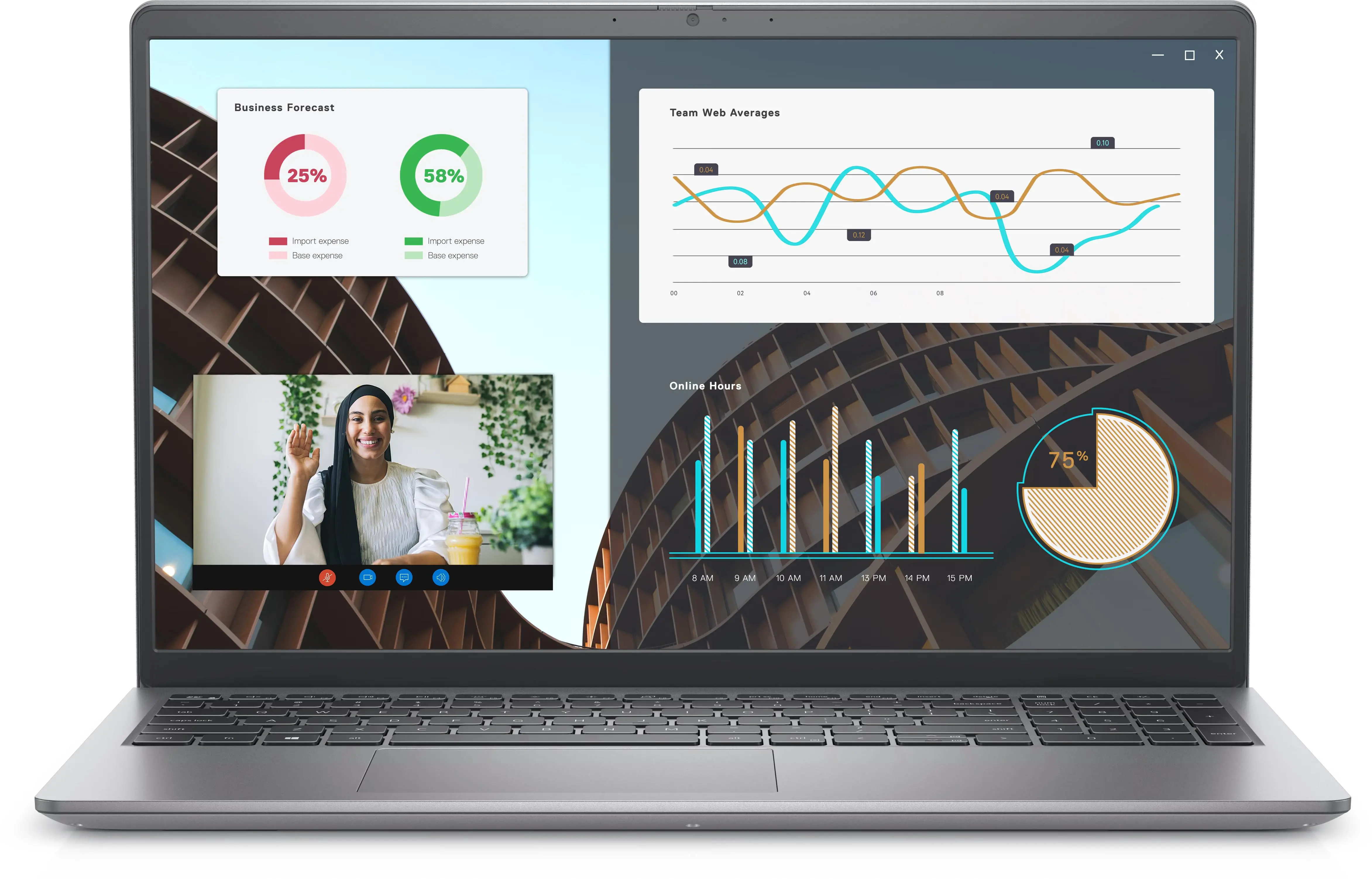 Laptop biznesowy Dell Vostro 3530 15,6" i7-1355U 16GB RAM 512GB Dysk SSD Win11 Pro Szary