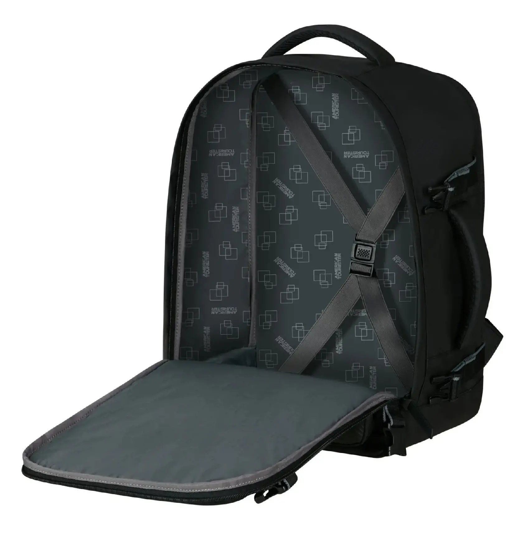 Plecak kabinowy American Tourister Take2cabin S/M Czarny