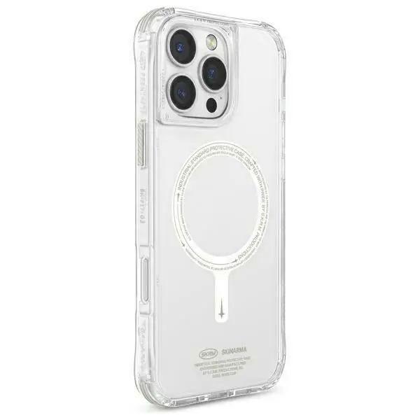 Etui Skinarma Saido Magnetic Charging do iPhone 16 Pro Max Zielony