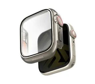 Etui Skinarma Gado Pro do Apple Watch 41mm Srebrny