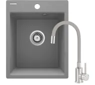 Deante Corio ZRCPS103 Szary metalik + bateria Szary