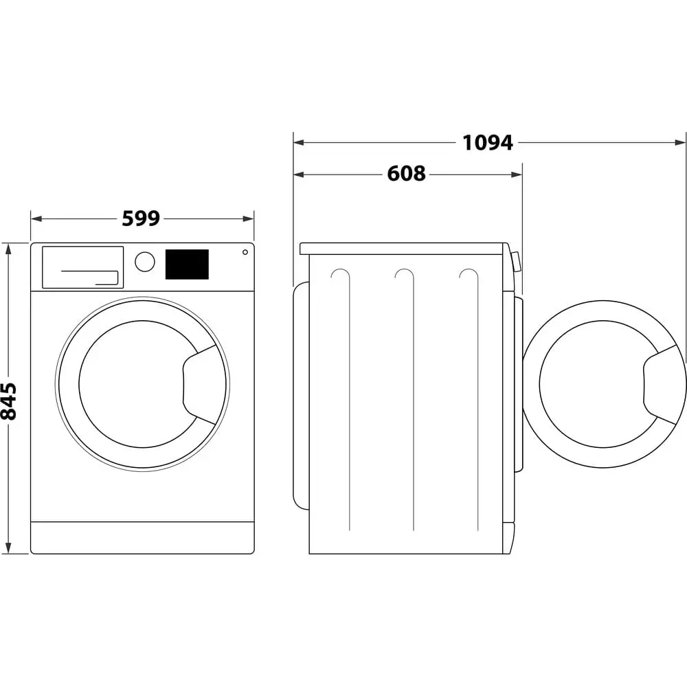 Pralka Whirlpool W6 88 Silence PL 8kg 1400obr/min