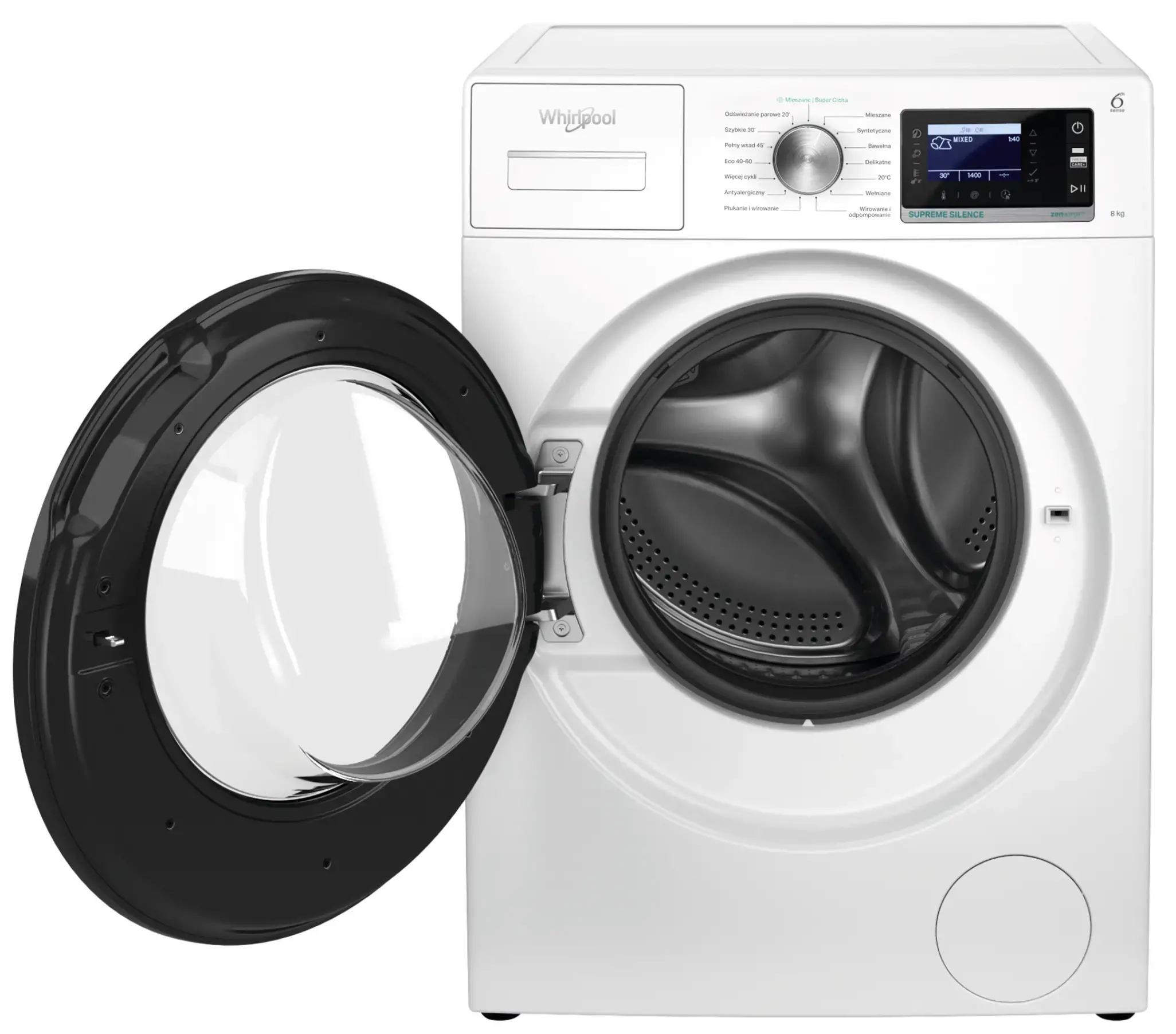 Pralka Whirlpool W6 88 Silence PL 8kg 1400obr/min