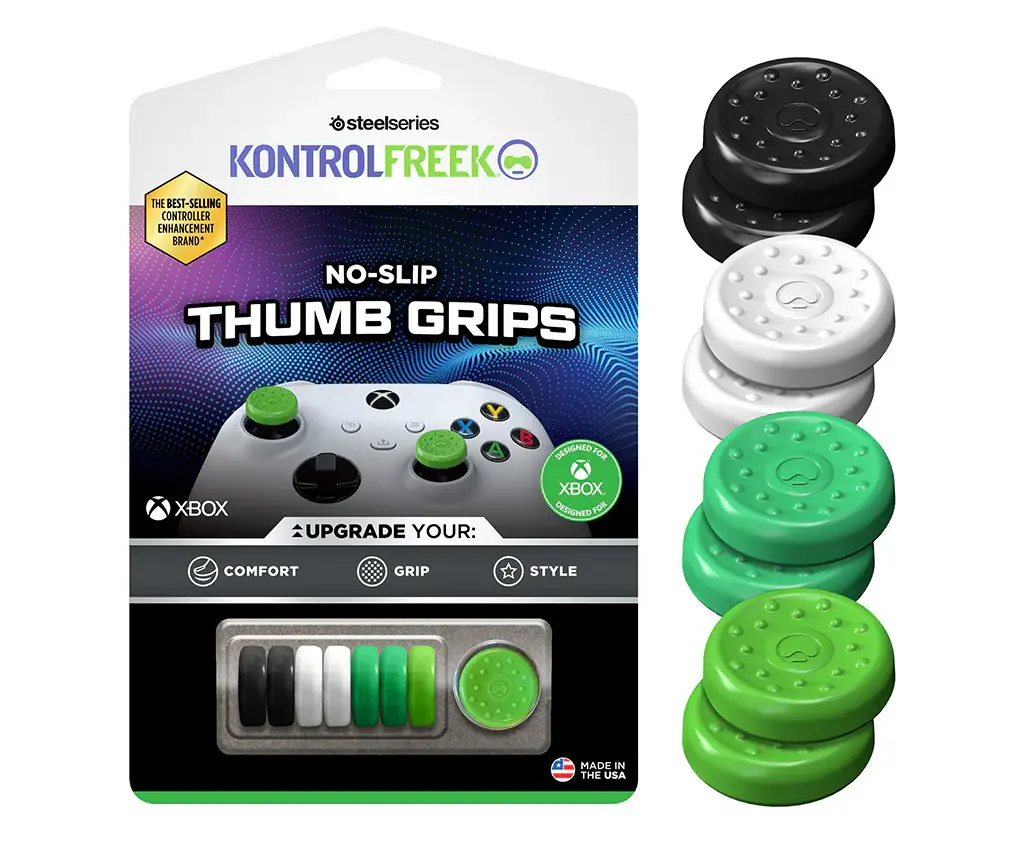 Nakładka SteelSeries Kontrolfreek 1020-XBX No-Slip Thumb Grips 8szt.
