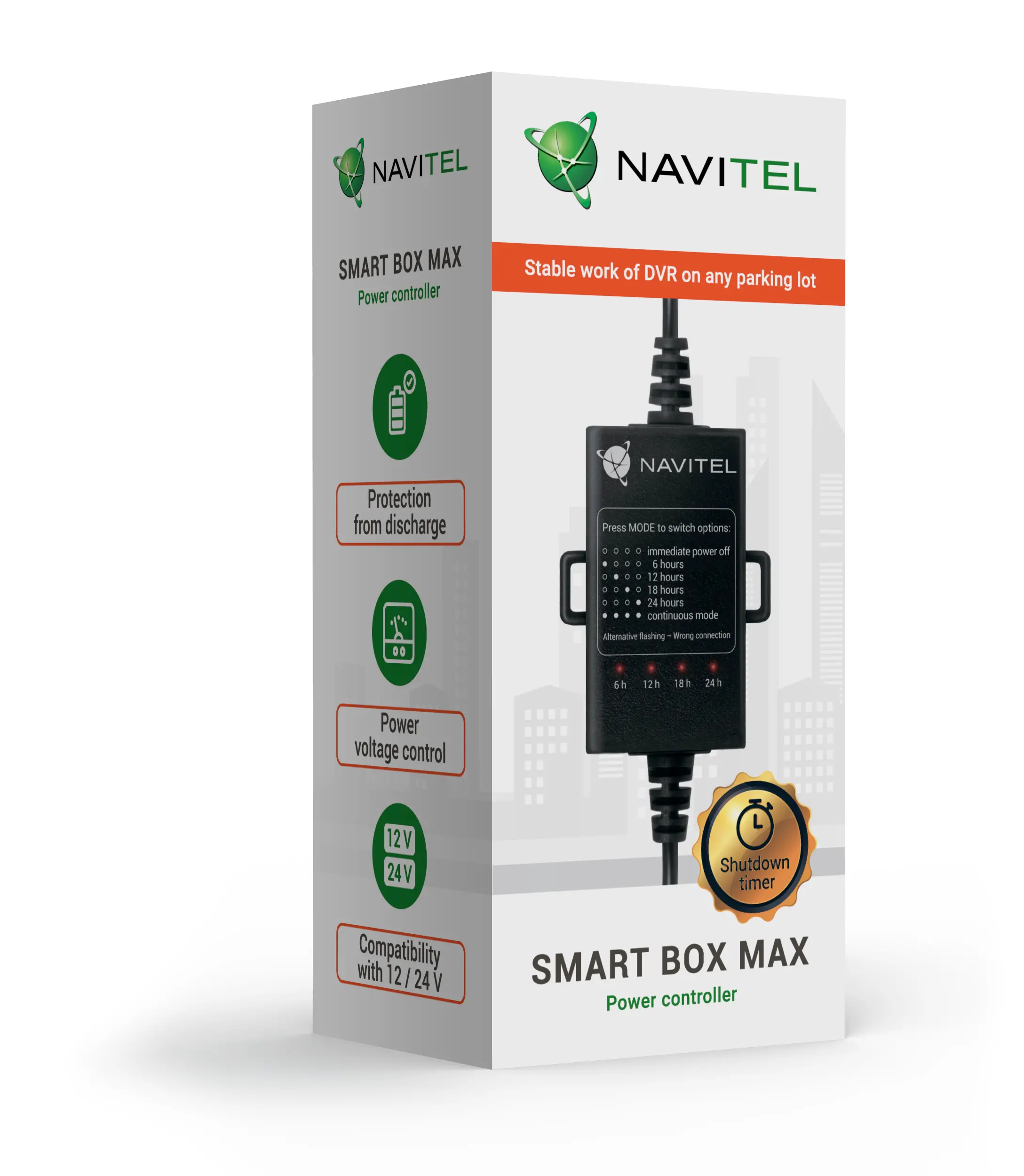 Adapter Navitel zasilanie Smart Box Max