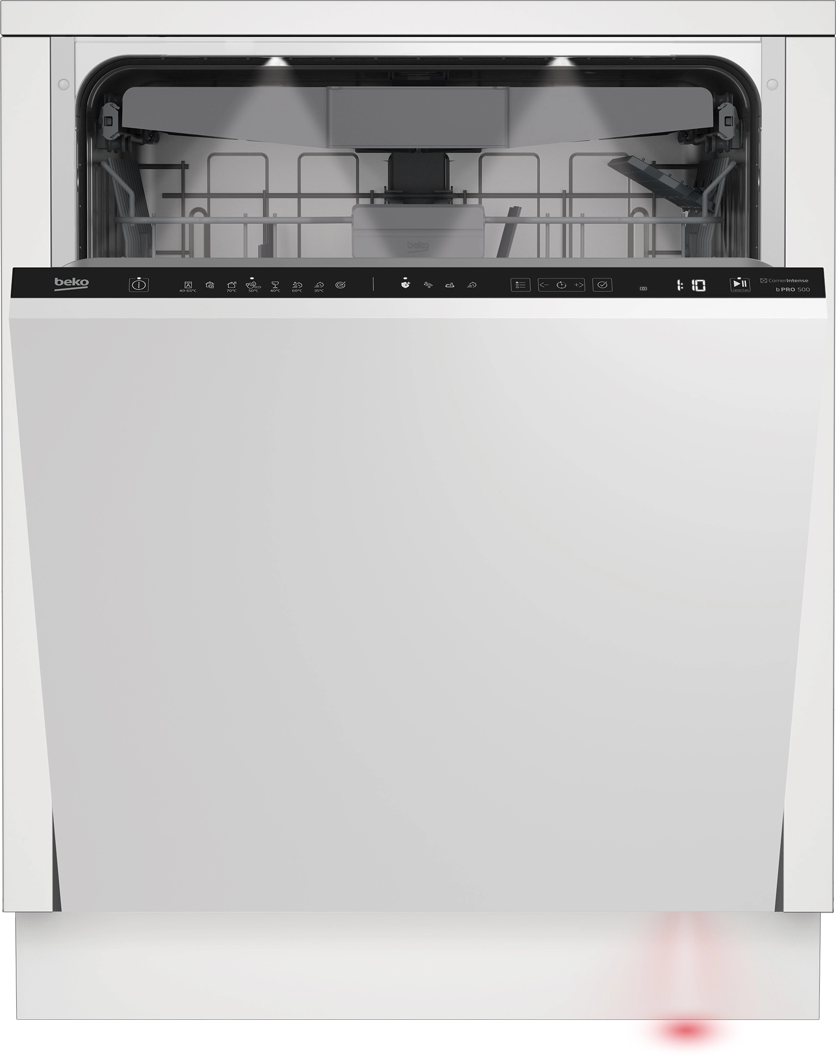 Zmywarka Beko bPro500 BDIN38550C 59,8cm Automatyczne otwieranie drzwi Szuflada na sztućce