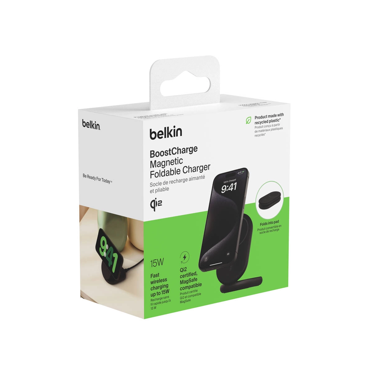 Ładowarka indukcyjna Belkin MagsSafe Qi2 15W Czarny