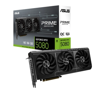 Karta graficzna ASUS Prime GeForce RTX 5080 OC Edition 16GB GDDR7 256bit DLSS 4