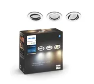 Philips Hue White Ambiance Milliskin 3 szt. Srebrny