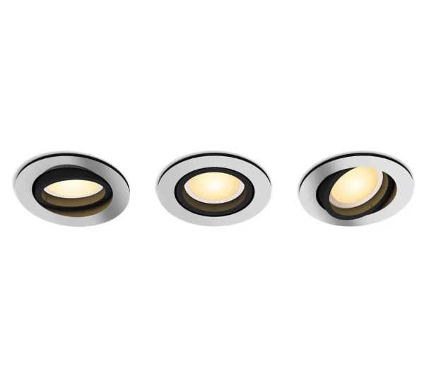 Philips Hue White Ambiance Milliskin 3 szt. Srebrny