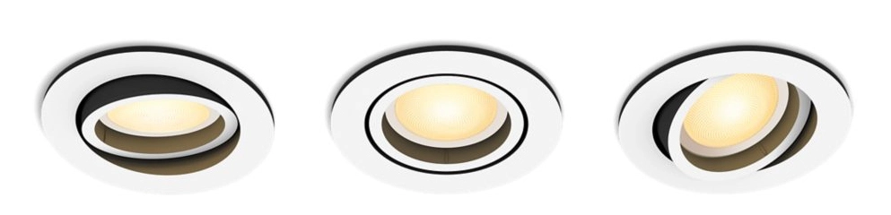 Philips Hue White Ambiance Milliskin 3szt. Biały