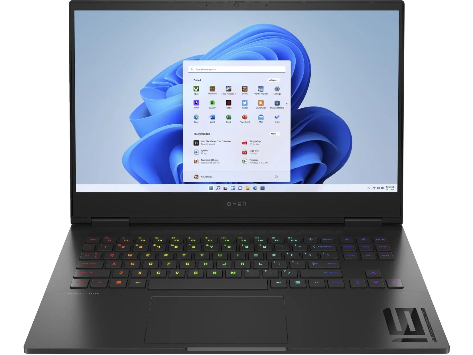 Laptop gamingowy HP OMEN 16-wf1176nw 16,1" 240Hz i7-14700HX 16GB RAM 1TB Dysk SSD RTX4060 DLSS3 Win11 Czarny