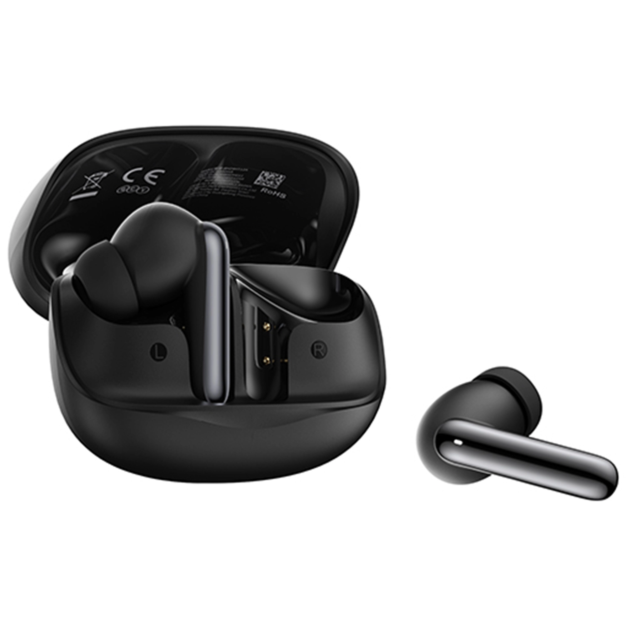 Słuchawki bezprzewodowe QCY MeloBuds N50 (HT12) Dokanałowe Bluetooth 5.4 Czarny