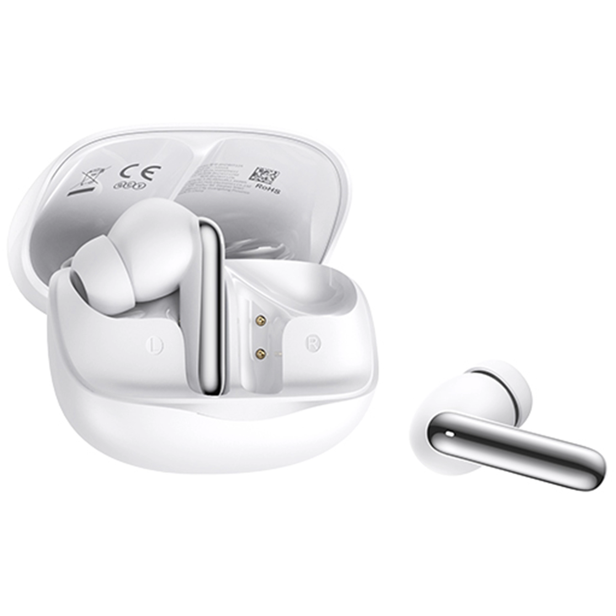 Słuchawki bezprzewodowe QCY MeloBuds N50 (HT12) Dokanałowe Bluetooth 5.4 Biały