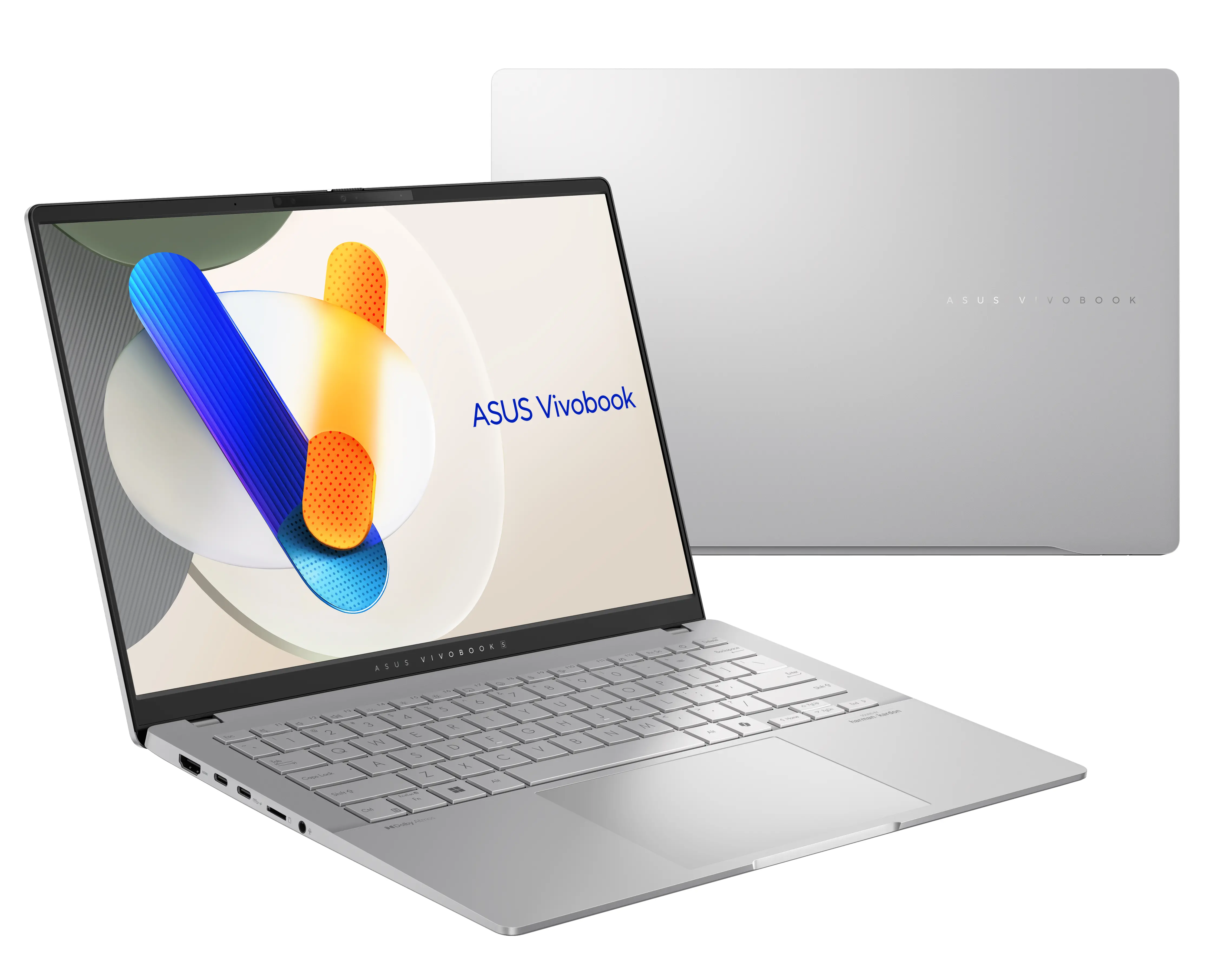Laptop ASUS Vivobook S 14 M5406KA-PP060W OLED 14" 120Hz Ryzen AI 7 350 24GB RAM 512GB Dysk SSD Win11 Srebrny