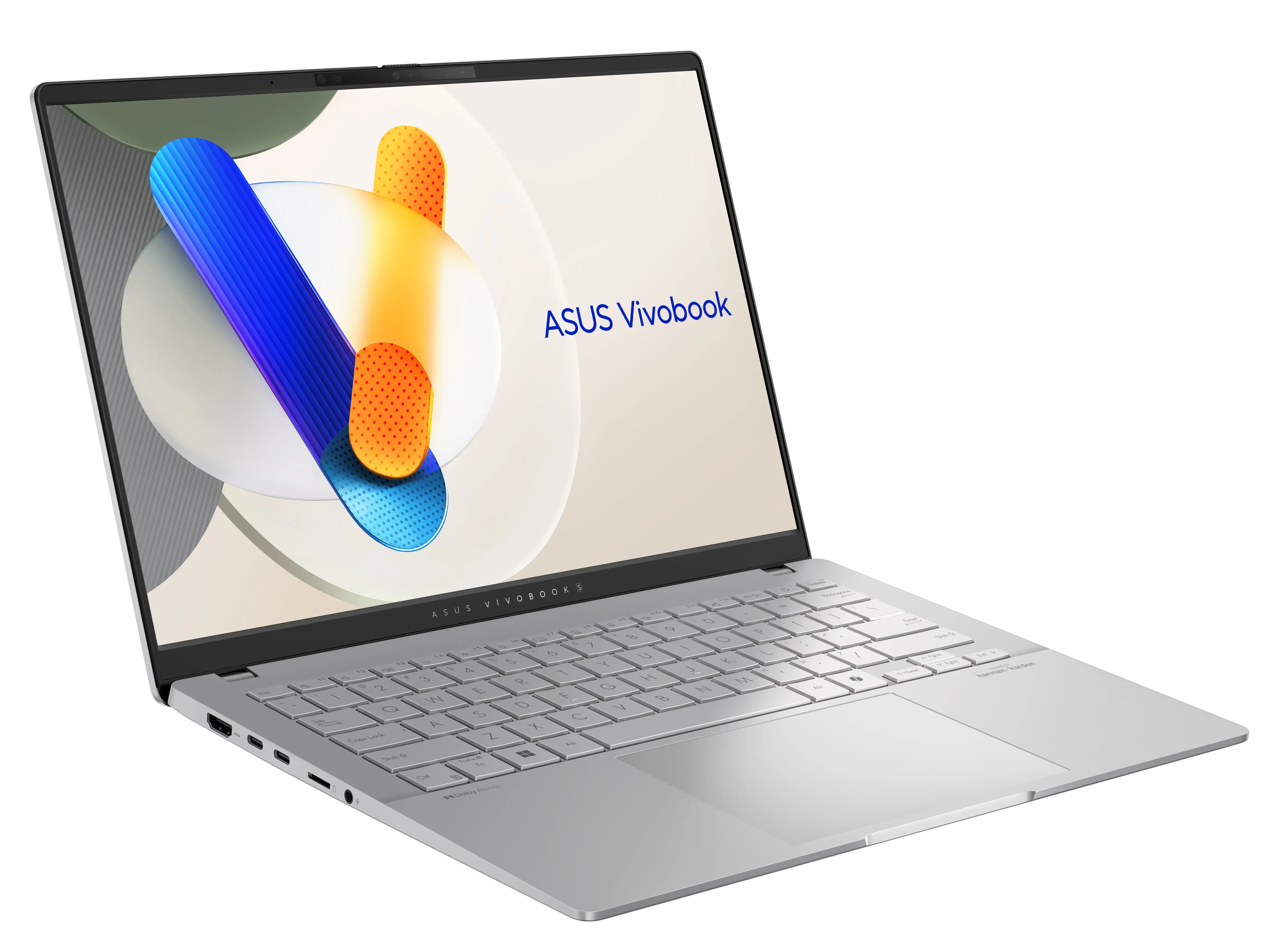 Laptop ASUS Vivobook S 14 M5406KA-PP060W OLED 14" 120Hz Ryzen AI 7 350 24GB RAM 512GB Dysk SSD Win11 Srebrny