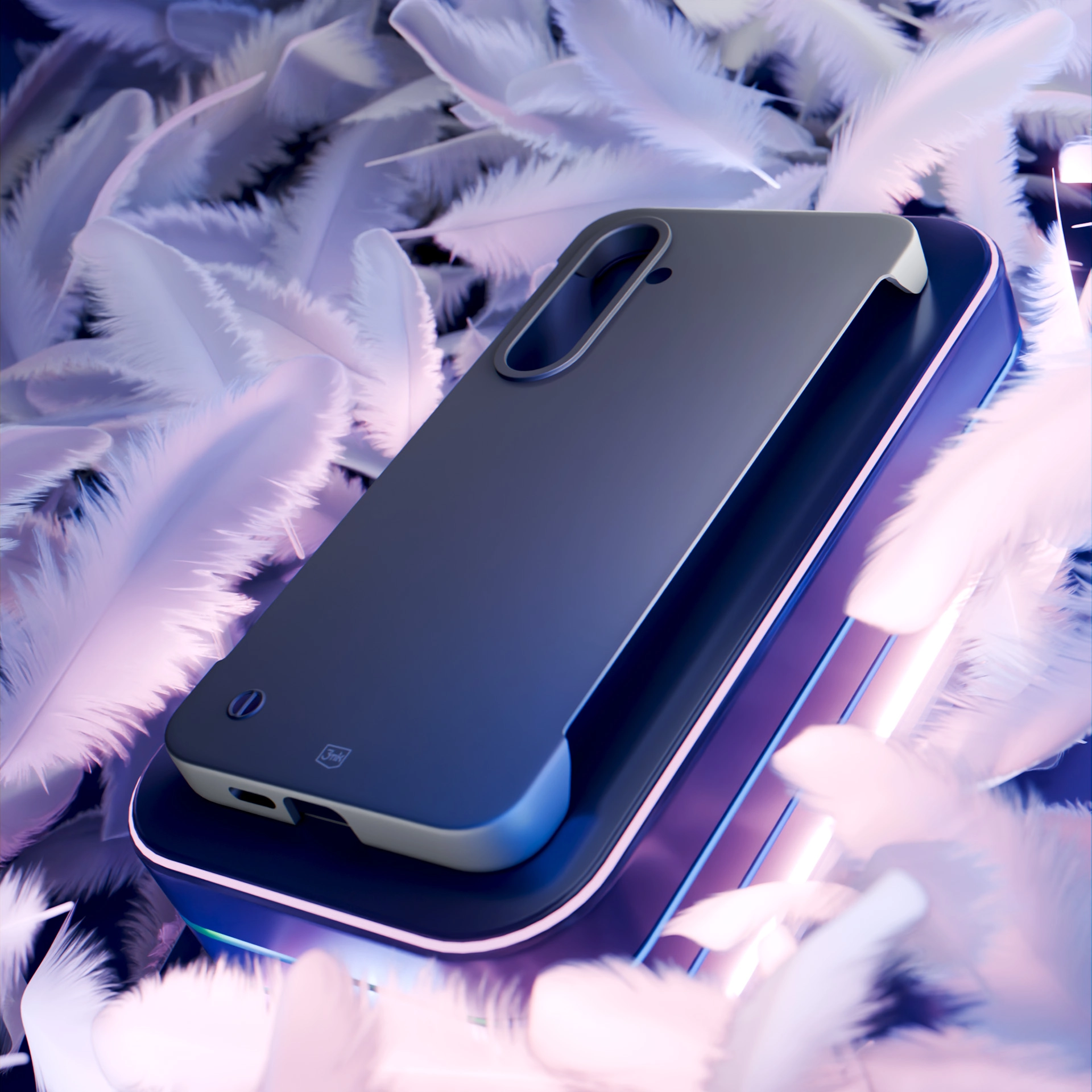 Etui 3mk Just20g Clear Case do Galaxy S24 Czarny