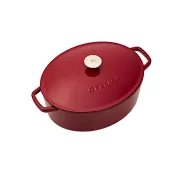 Gerlach Natur Iron Indukcja Żeliwo 5,5l Bordowy