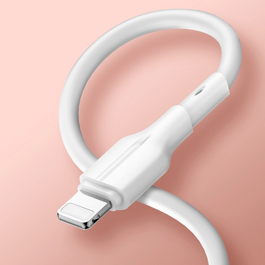 Kabel Beline USB-A do Lightning 25W 1m Biały