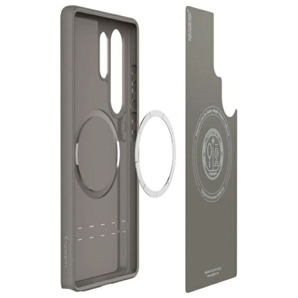 Etui Spigen Parallax Mag MagSafe do Galaxy S25 Ultra Szary