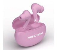 Music Hero TWS X-BEAT Dokanałowe Bluetooth Różowy