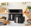 Frytkownica beztłuszczowa Russell Hobbs Satis Fry DualBaske 27680-56 2800W 9l