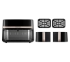 Frytkownica beztłuszczowa Russell Hobbs Satis Fry DualBaske 27680-56 2800W 9l