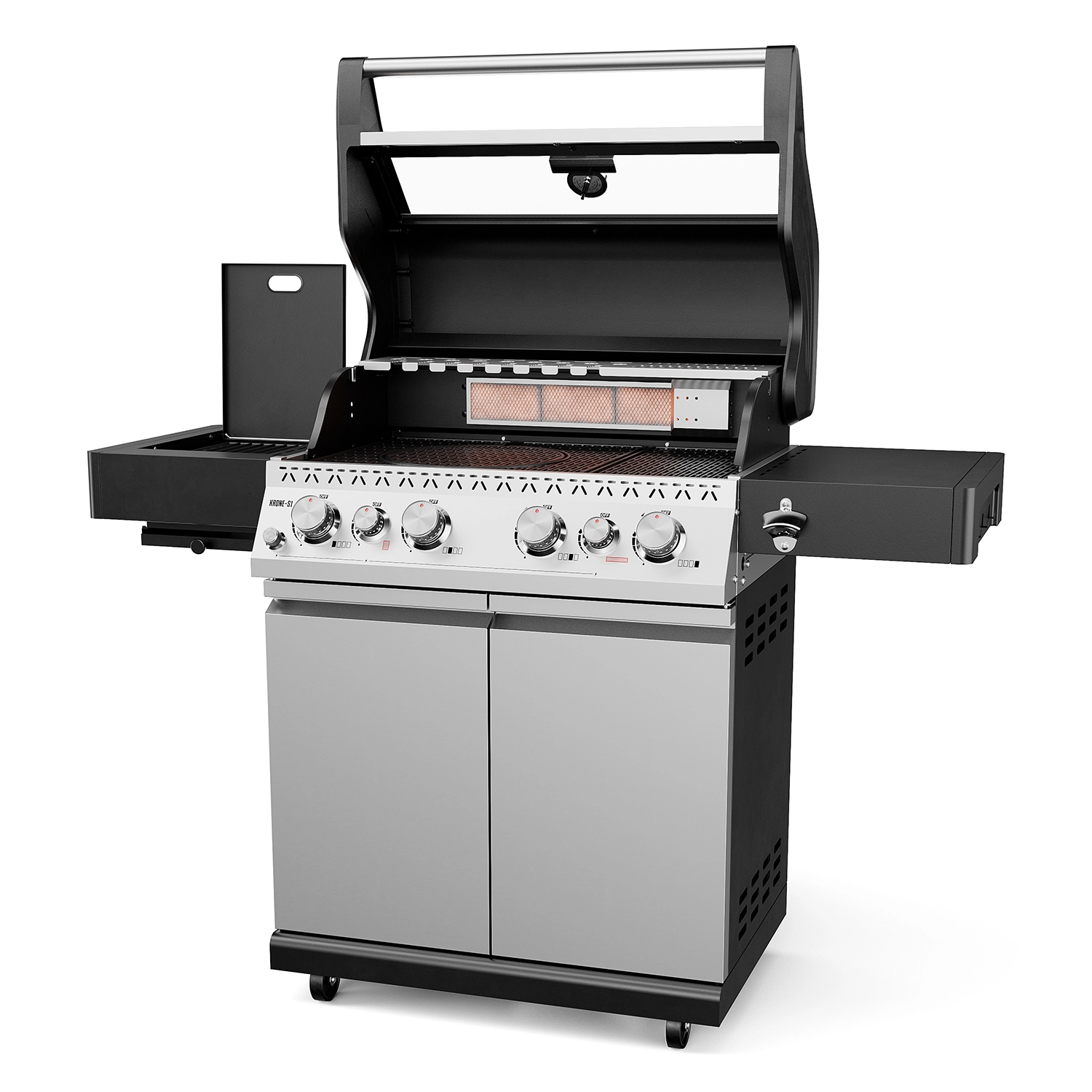 Grill gazowy Koler Krone S1 Srebrny