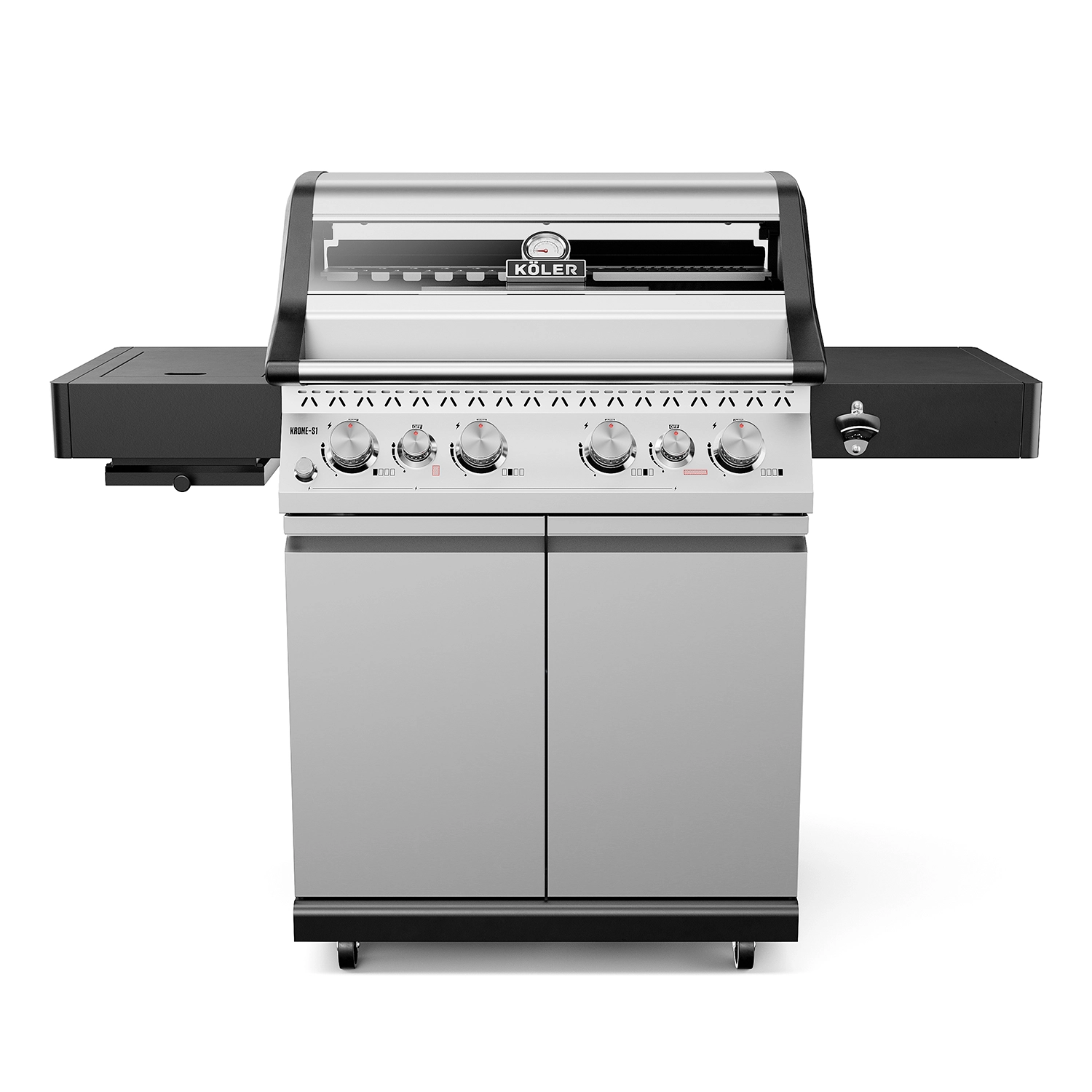 Grill gazowy Koler Krone S1 Srebrny