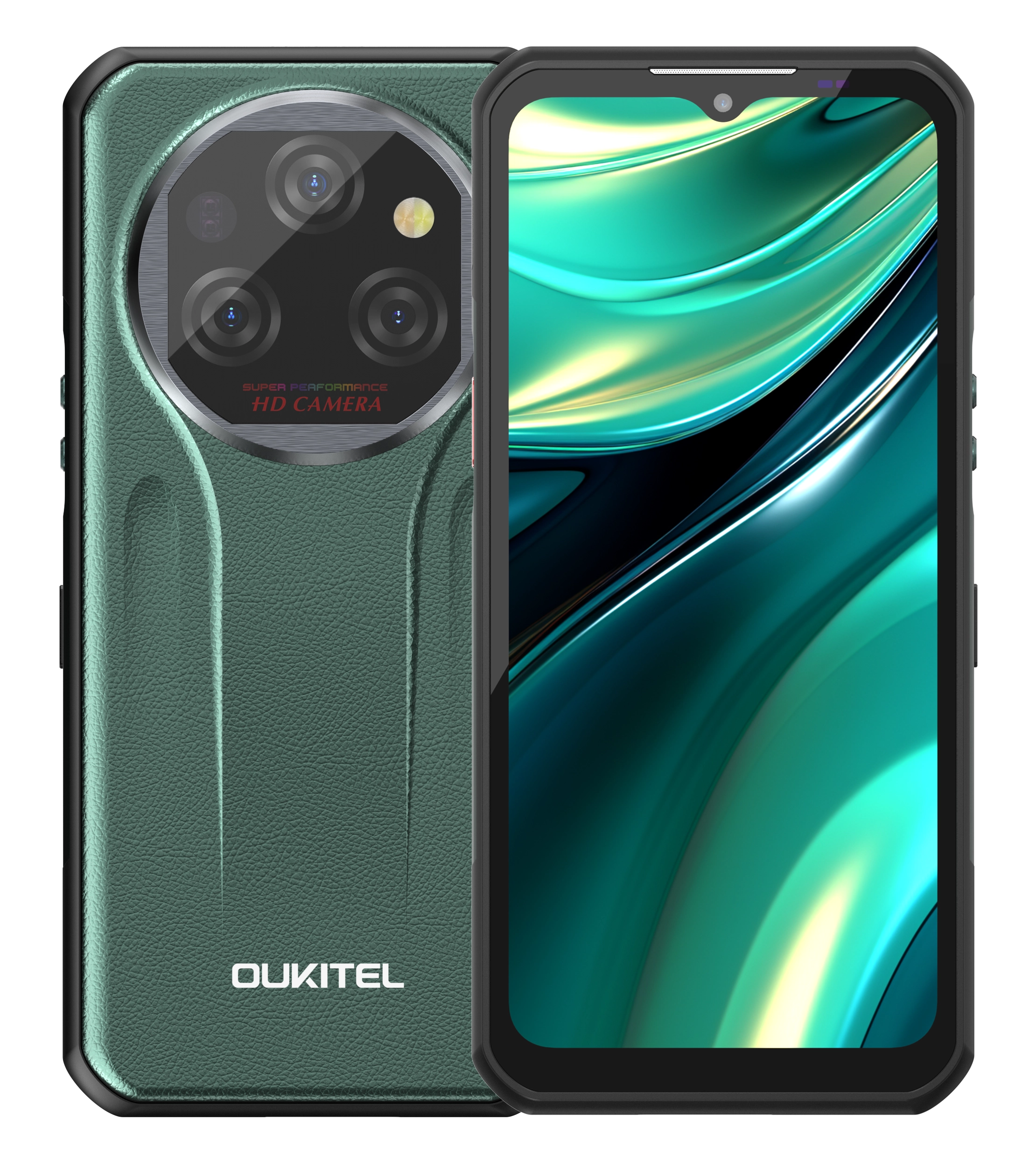 Smartfon Oukitel WP39 6/256GB 6,6" 64Mpix Zielony