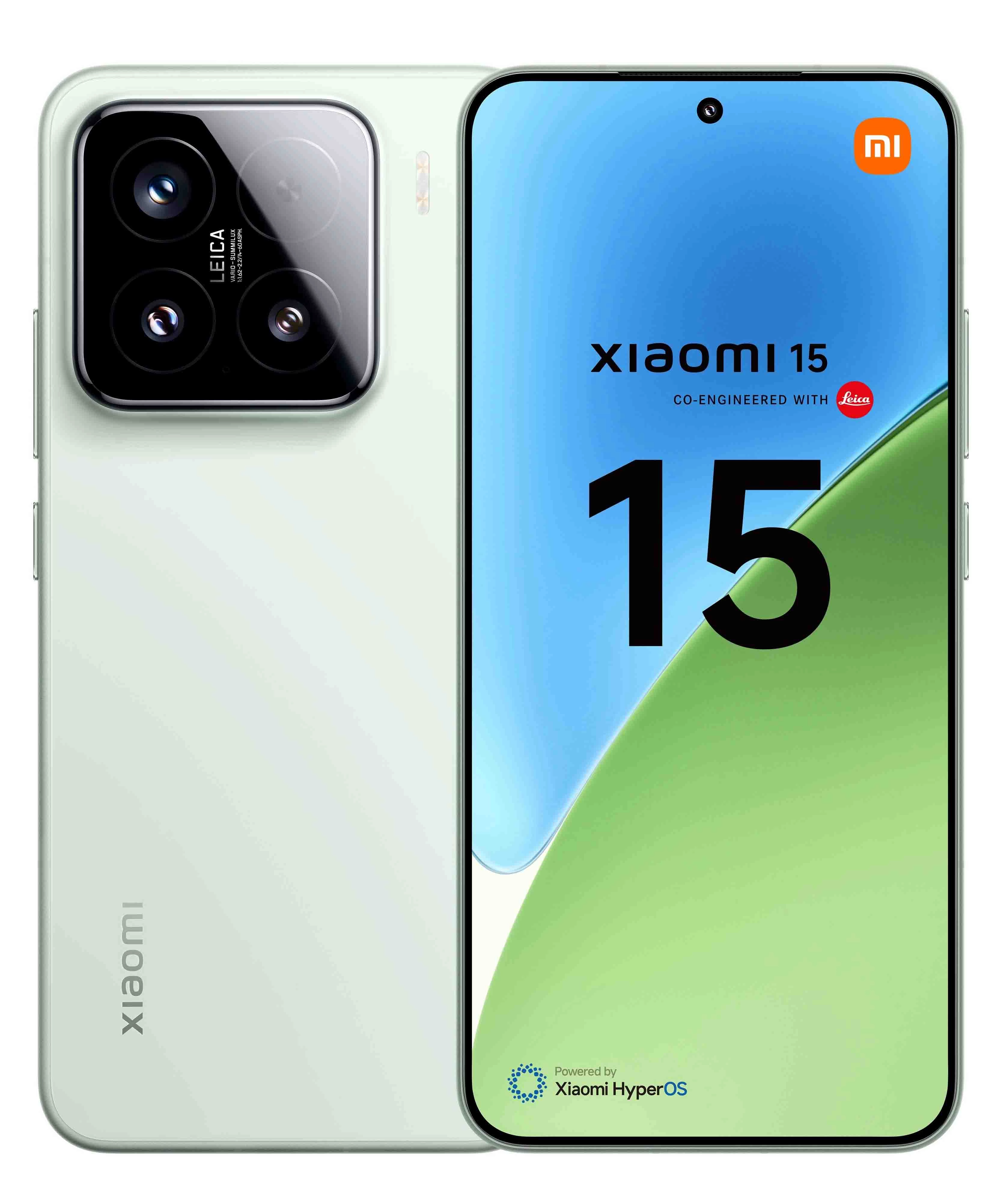 Smartfon Xiaomi 15 12/256GB Funkcje AI 6,36" 120Hz 50Mpix Zielony