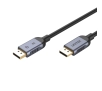 Kabel DisplayPort Unitek C1628GY01-2M 1.4 8K 60hz 4k 240hz HDR HDCP 2.3 DSC 1.2 2m Czarny