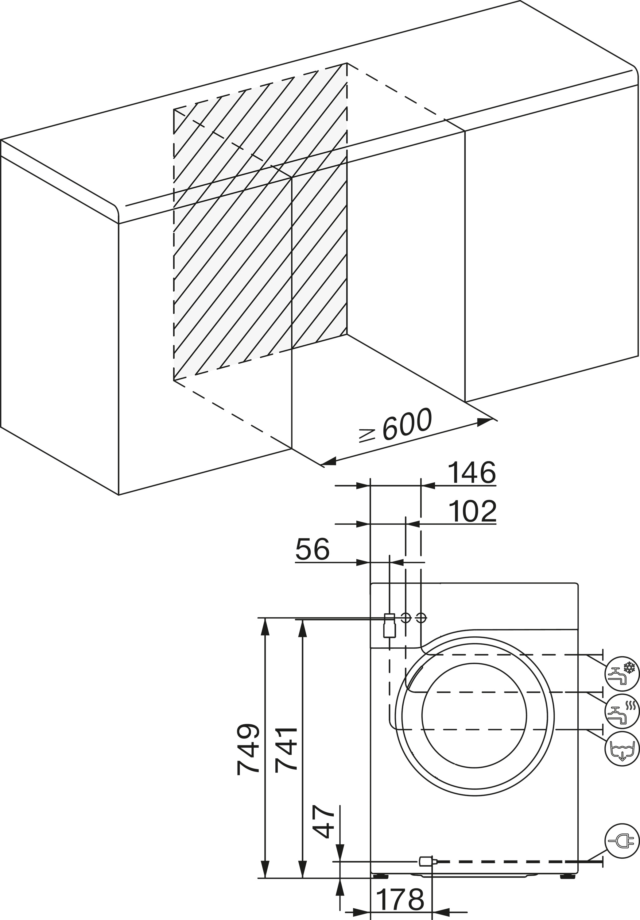 Pralka Miele WWB360 WCS PWash 8kg 1400obr/min Zdalne sterowanie