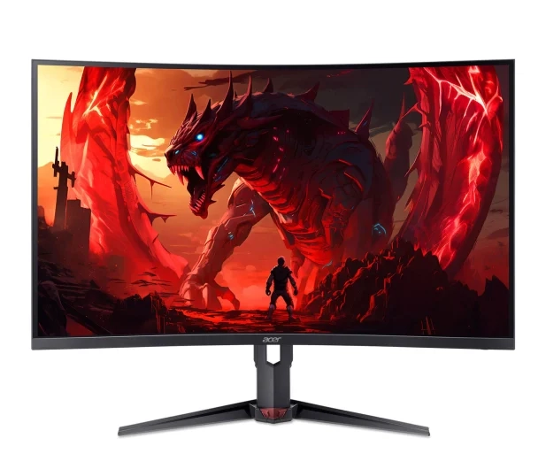 Monitor Acer Nitro XZ323QKP1bmiiprx 31,5" 4K VA 165Hz 1ms VRB Zakrzywiony Gamingowy