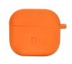 Etui na słuchawki Bizon Case Headphone Silicone do AirPods 4 Pomarańczowy