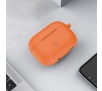 Etui na słuchawki Bizon Case Headphone Silicone do AirPods 4 Pomarańczowy