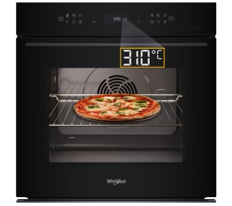 Piekarnik elektryczny parowy Whirlpool WOI7A8FHT2SBA Pizza 310C Termoobieg Termosonda AirFry Czarny