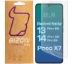 Folia hydrożelowa Bizon na ekran Hydrogel Front do Redmi Note 13 Pro+ 5G/14 Pro 5G/14 Pro+ 5G/Poco X7 2 sztuki